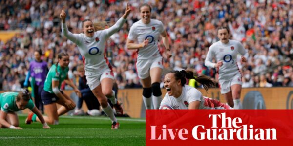 England 88-10 Ireland: Women’s Six Nations – as it happened
