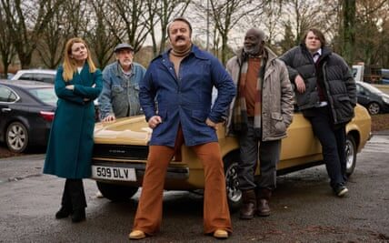 Mammoth review – this bold sitcom about a man frozen since the 70s is dad jokes galore