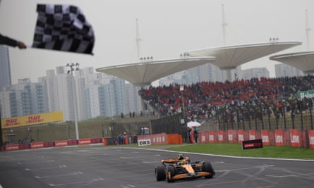 Max Verstappen charges to F1 Chinese GP victory with Lando Norris second