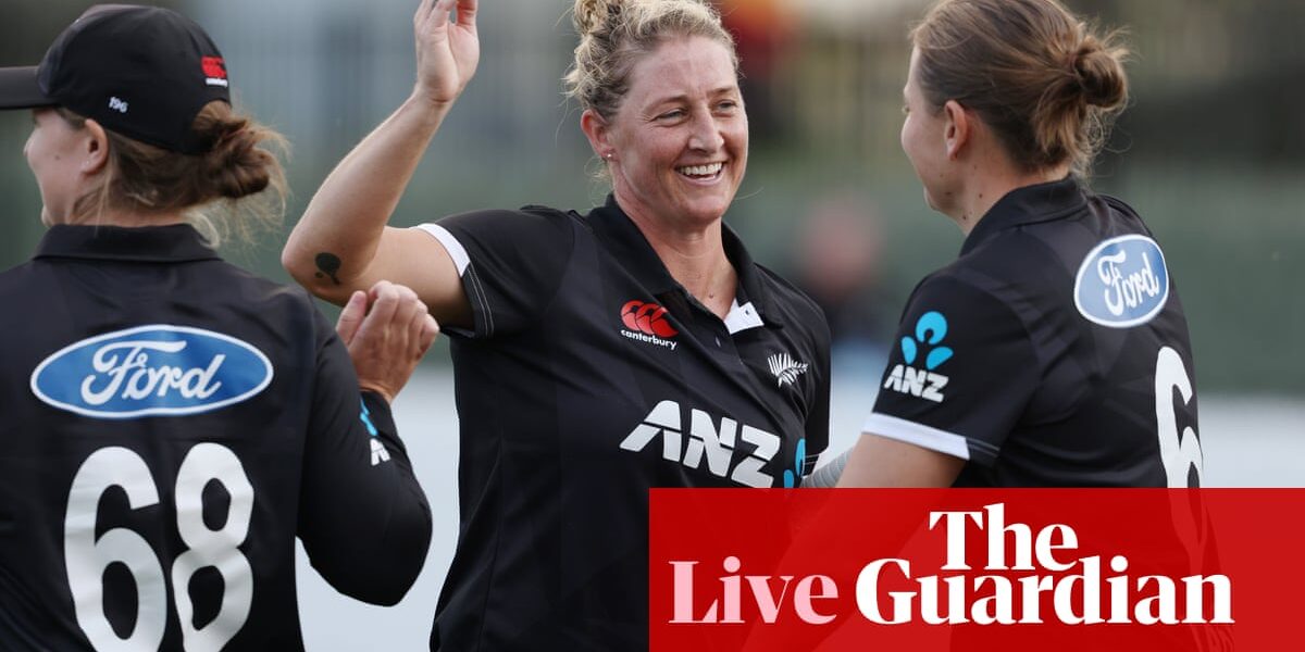 New Zealand beat England by seven wickets in third women’s ODI – as it happened