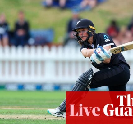 New Zealand v England: first women’s cricket ODI – live