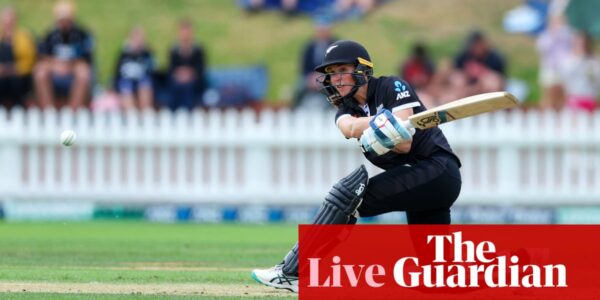 New Zealand v England: first women’s cricket ODI – live