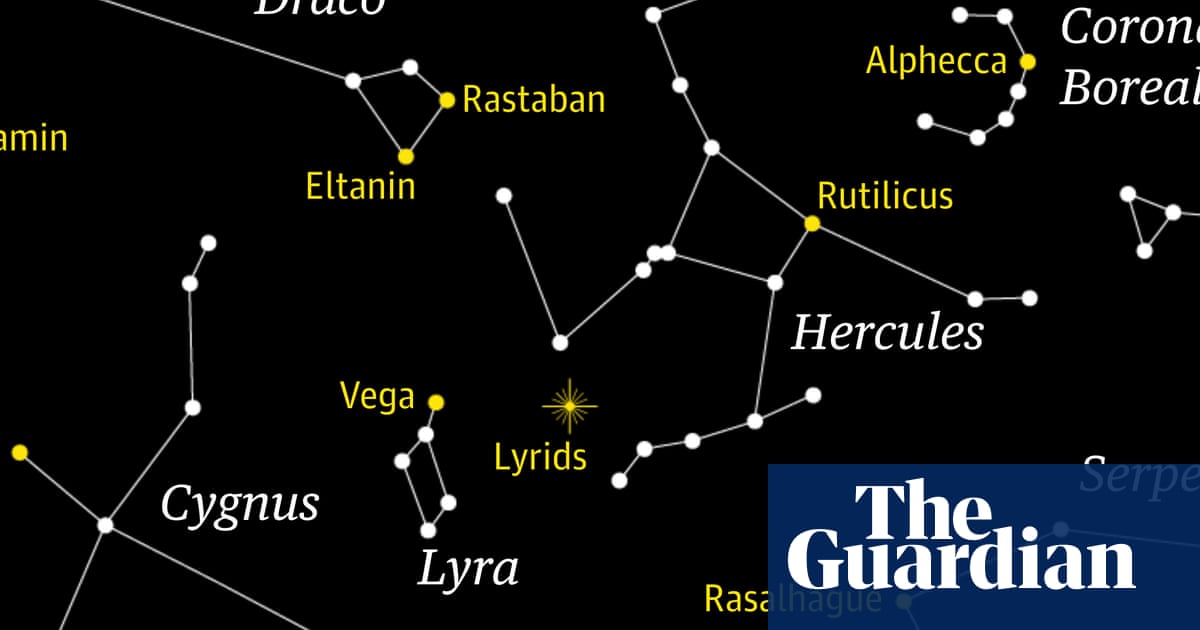 Starwatch Lyrids meteor shower returns to the skies