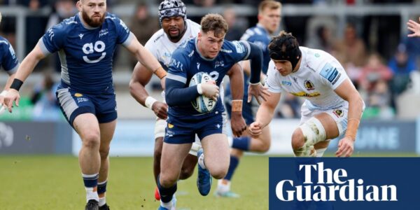 Tom Roebuck stars with hat-trick in Sale’s six-try demolition of Exeter