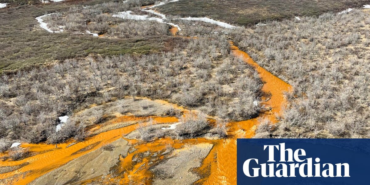 Alaskan rivers turning orange due to climate change, study finds