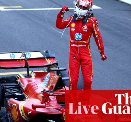 Charles Leclerc wins F1 Monaco GP after avoiding ‘monster accident’ – as it happened