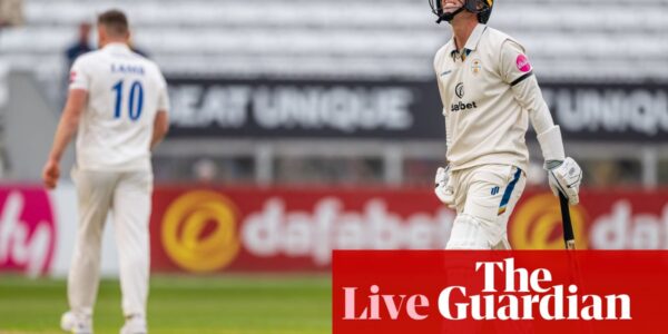 County cricket: Kent sense win at Lancashire, Sussex rout Derbyshire – as it happened
