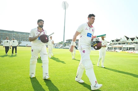 County cricket: thrills and spills galore in a super round of games