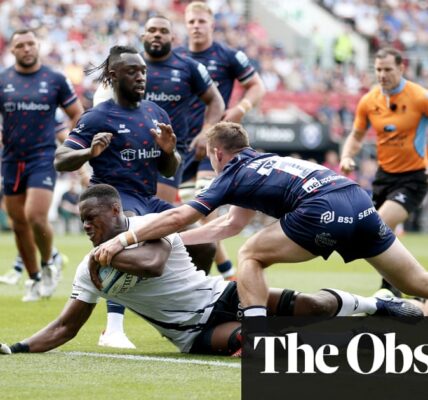 Maro Itoje double leads Saracens to commanding win over battling Bristol