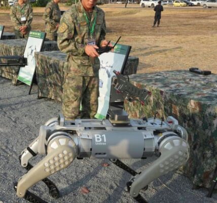 Meet the Chinese army’s latest weapon: the gun-toting dog