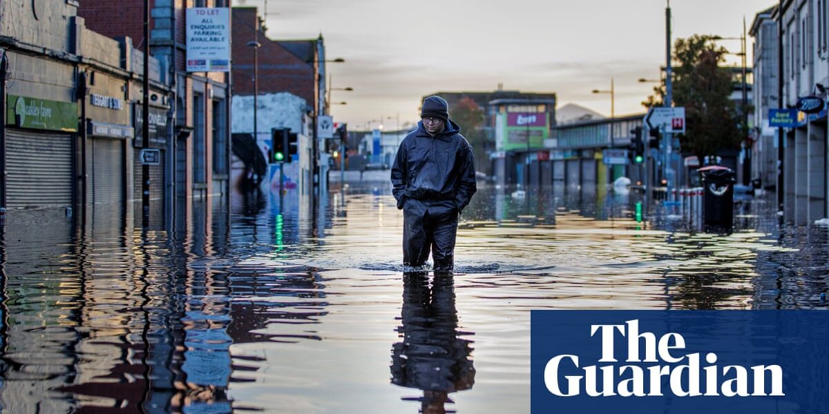 ‘Never-ending’ UK rain made 10 times more likely by climate crisis, study says