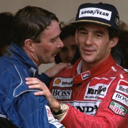 Nigel Mansell: ‘Ayrton could block like a double-decker bus at Monaco’