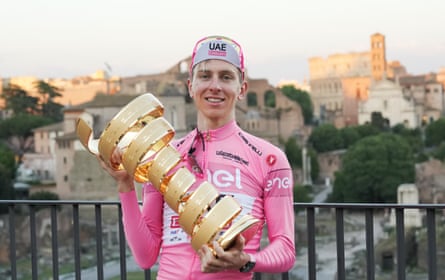 Pogacar’s Giro d’Italia domination seals place among cycling’s greats
