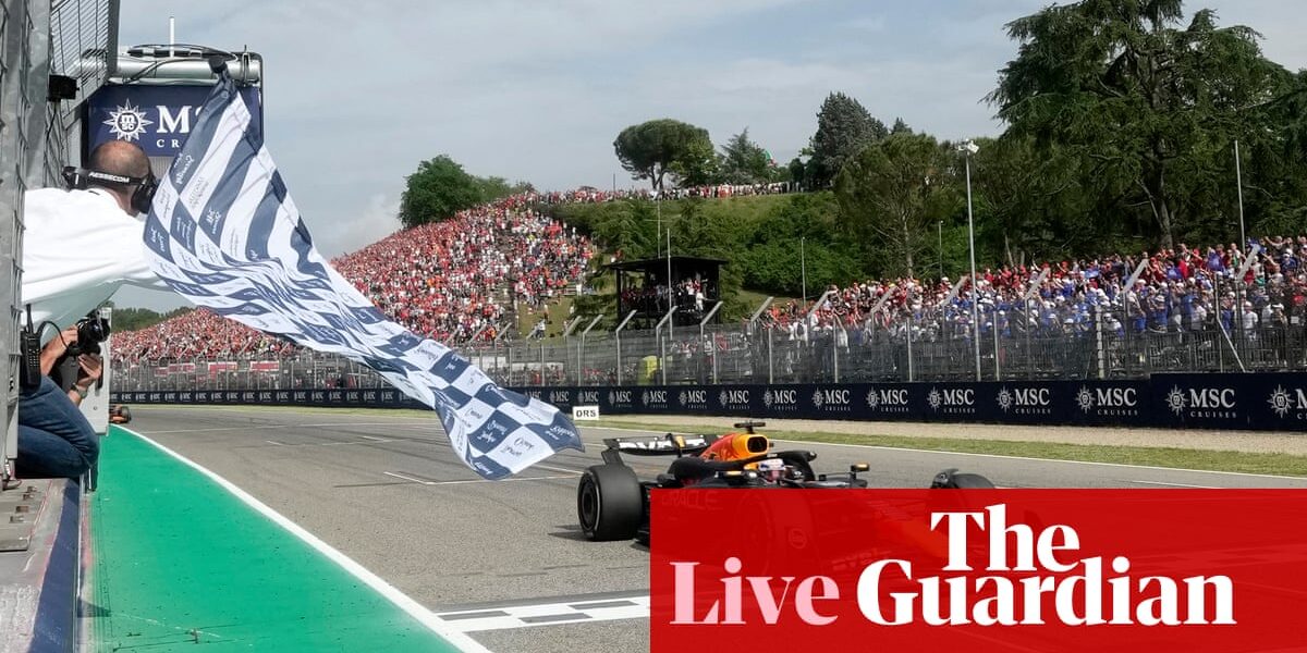 Verstappen holds off Norris to win Emilia Romagna Grand Prix: Formula One – as it happened