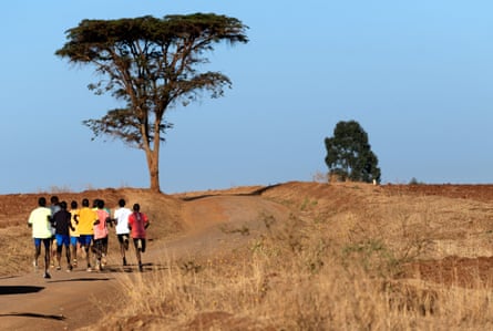 Runners are having to alter the timings of training sessions in Iten, Kenya, due to the severe heat.