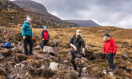 Bagging a Munro gets easier as volunteers fund repairs to mountain paths
