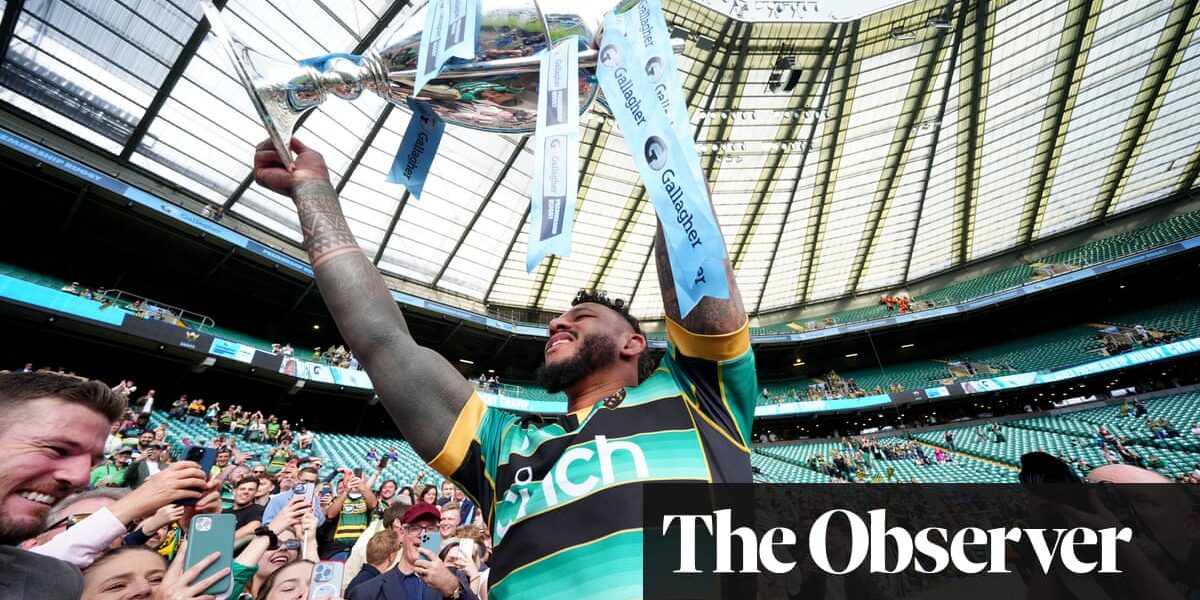 Courtney Lawes relieved to end Northampton career with final victory