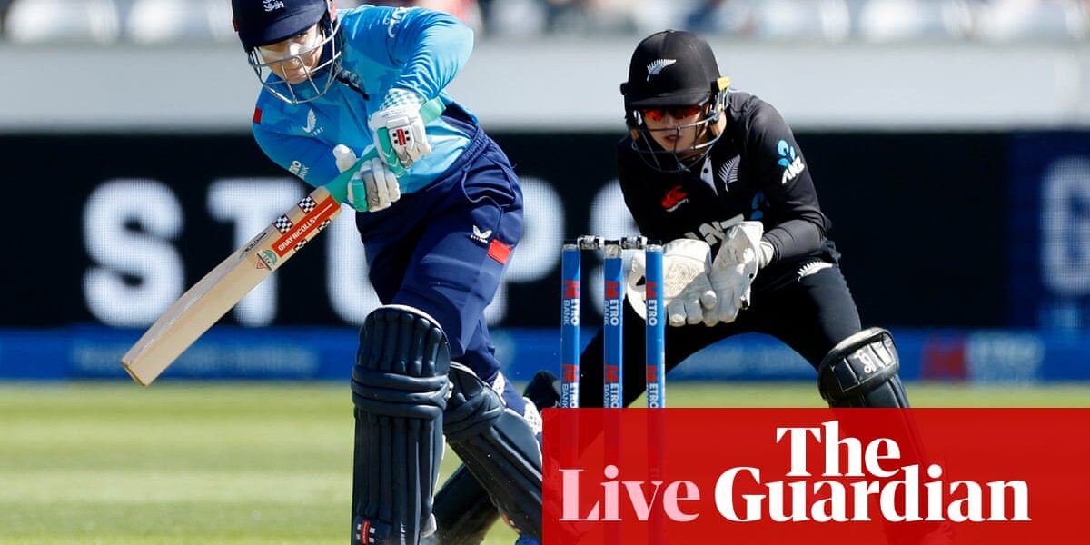 England beat New Zealand by nine wickets in first women’s cricket ODI – as it happened