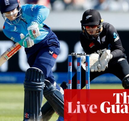 England beat New Zealand by nine wickets in first women’s cricket ODI – as it happened