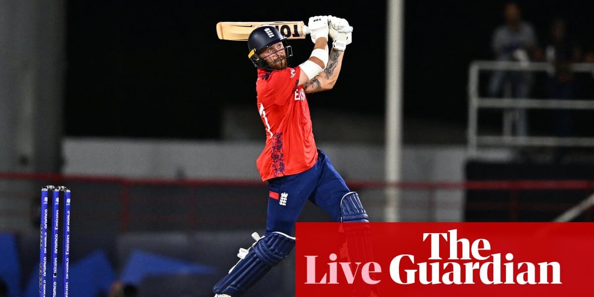 England beat West Indies at T20 Cricket World Cup – as it happened