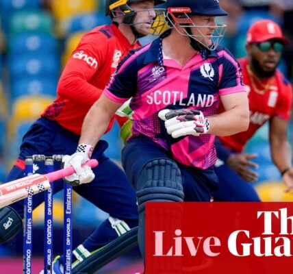 England v Scotland abandoned after heavy rain: T20 Cricket World Cup – as it happened