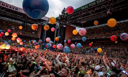 It was all eco: Coldplay beats emissions target for world tour – via kinetic dancefloors and trains