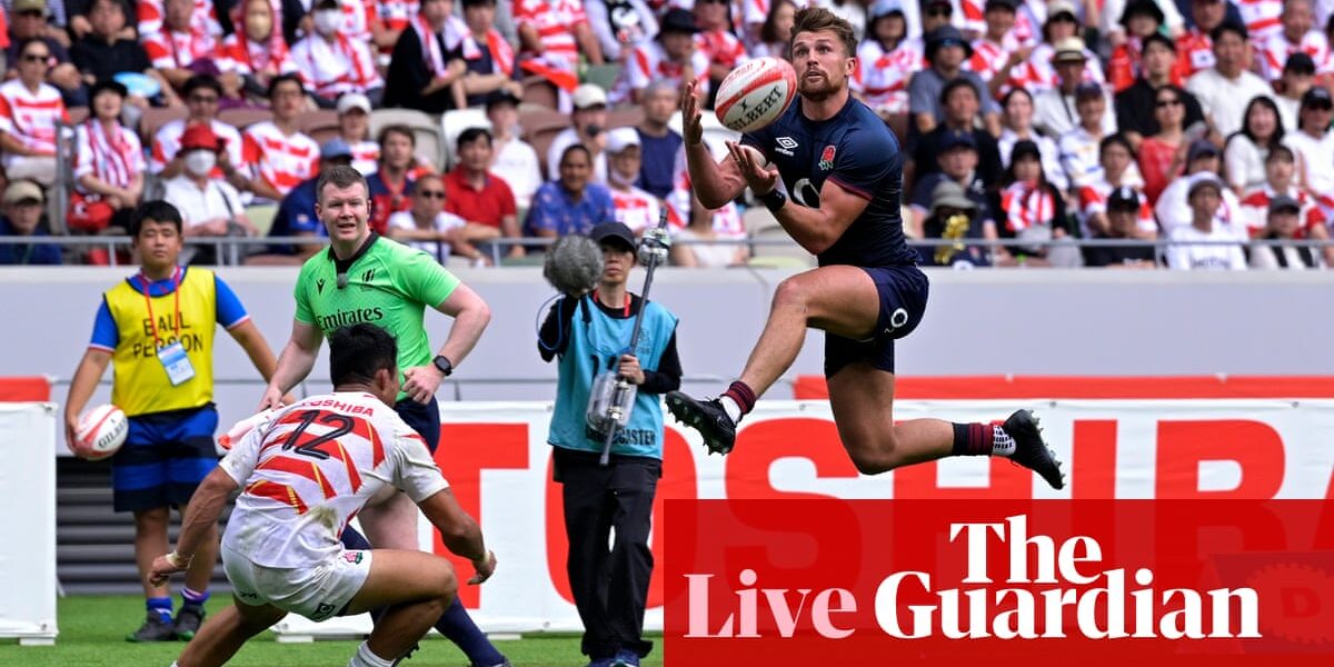 Japan 17-52 England: rugby union international – as it happened