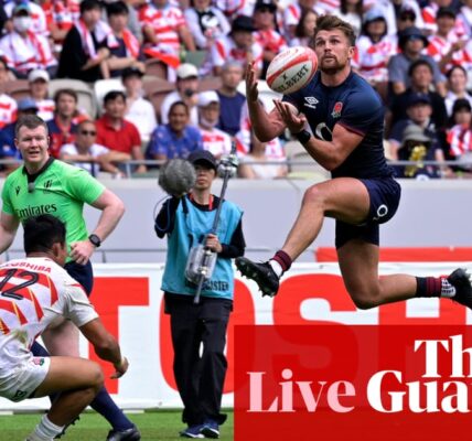 Japan 17-52 England: rugby union international – as it happened