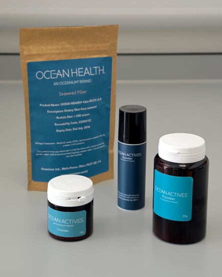 A sample of the products made by Oceanium