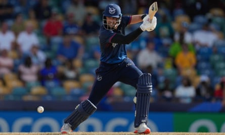 Mark Wood keeps cool head for Namibia after England’s vital rout