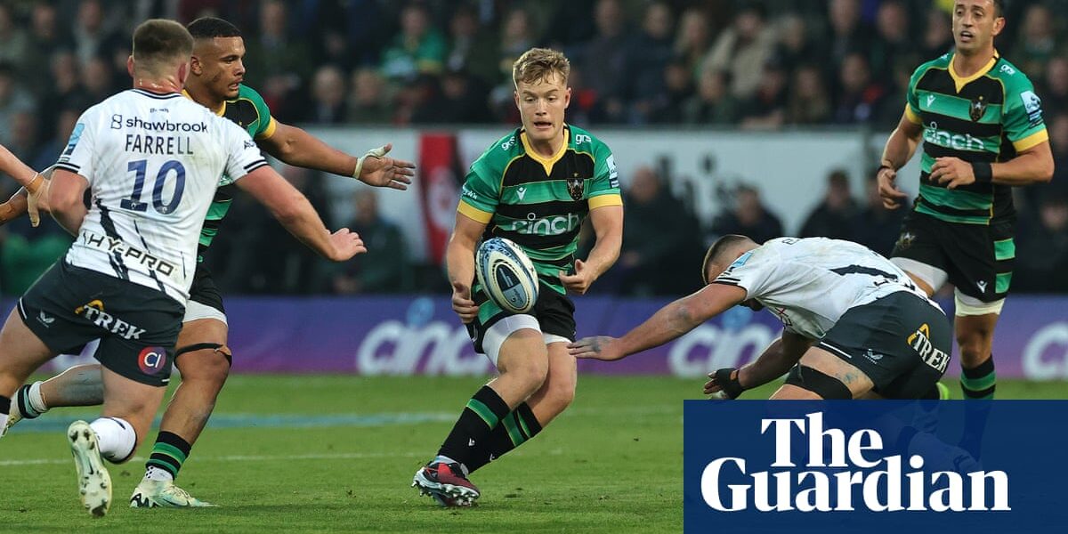 Northampton’s Alex Mitchell backs Fin Smith in duel with Bath’s Finn Russell