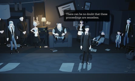Playing Kafka video game screenshot