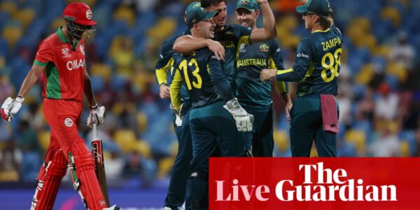 T20 World Cup 2024: Australia beat Oman by 39 runs – as it happened