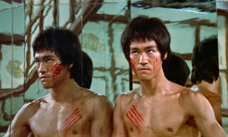 Bruce Lee in Enter The Dragon.