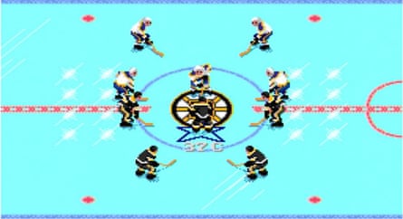NHL 94 on the Mega Drive – ahh, the good old days.