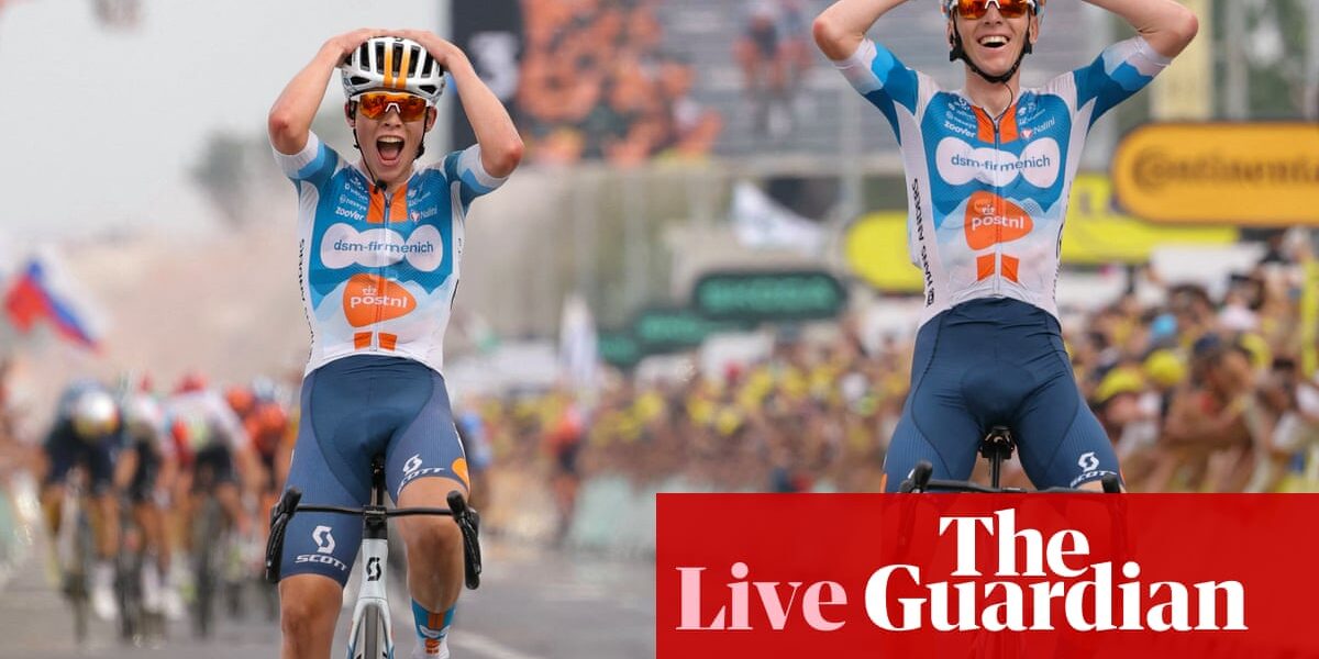 Tour de France 2024: Bardet wins brutal first stage as Cavendish struggles in heat – as it happened