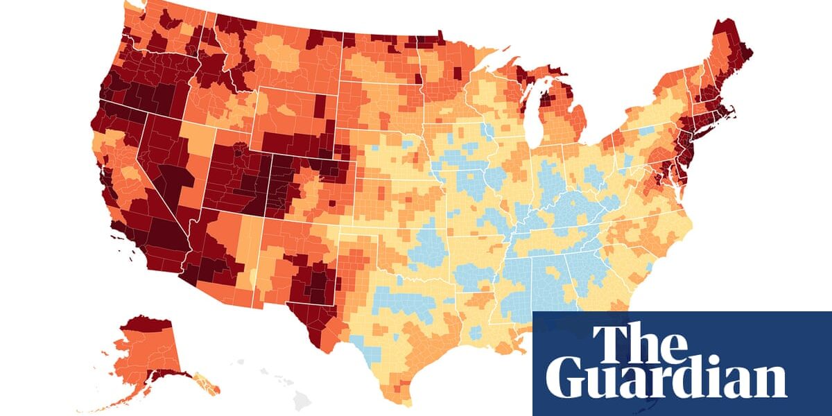 Visualized: the parts of the US where summer heat has risen the most