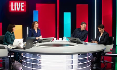 Election TV review: Clive Myrie’s chicken grilling kicks off chaotic four-channel extravaganza