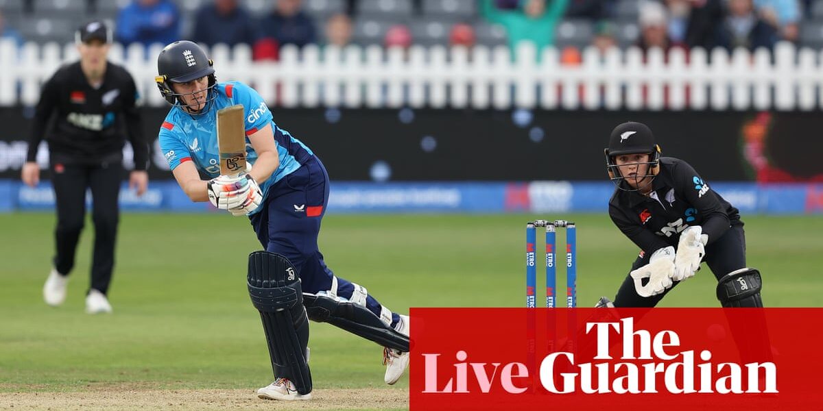 England beat New Zealand by five wickets: third women’s cricket ODI – as it happened