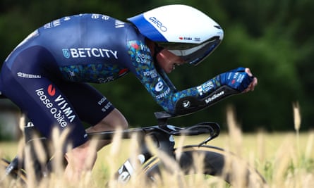 Tour de France: Remco Evenepoel powers to stage seven time trial victory